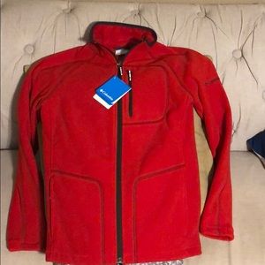 NWT Columbia Kids Large fleece jacket. Never worn.